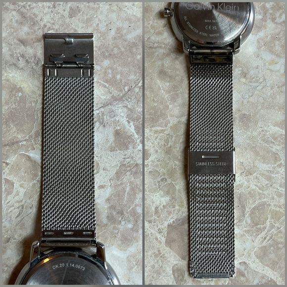 Calvin Klein CK Men’s Stainless Steel Mesh Wristwatch - Picture 10 of 11